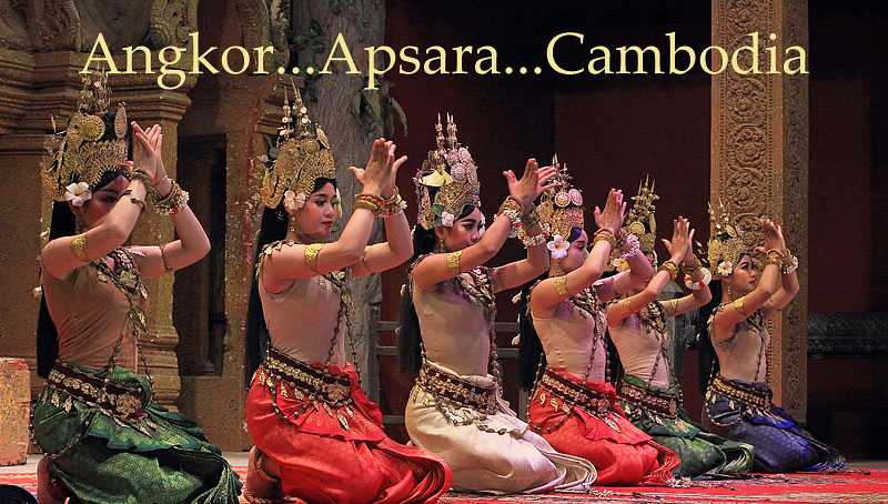 CAMBODIA, Siem Reap, Apsara Dancers, CAM284JPL