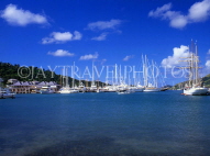 ANTIGUA, Falmouth Harbour and yachts, ANT635JPL