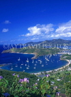 ANTIGUA, Nelson's Dockyard and English Harbour, view from Shirley Heights, ANT620JPL