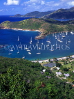 ANTIGUA, Nelson's Dockyard and English Harbour, view from Shirley Heights, ANT626JPL