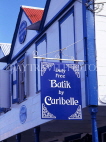 ANTIGUA, St John's, Caribelle Batik shop sign, ANT610JPL