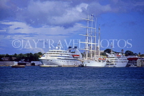 ANTIGUA, St John's, harbour and cruise ships, ANT843JPL