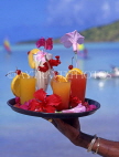 ANTIGUA, cocktails on tray, ANT642JPL