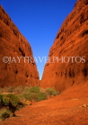 AUSTRALIA, Northern Territory, Uluru-Kata Tjuta Nat Park, THE OLGAS (Kata Tjuta), Olga Gorge, AUS242JPL