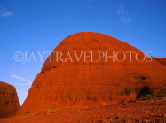 AUSTRALIA, Northern Territory, Uluru-Kata Tjuta National Park, THE OLGAS (Kata Tjuta), boulder, AUS239JPL
