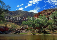 AUSTRALIA, Northern Territory, West MacDonald Nat Park, Ormiston Gorge, waterhole, AUS287JPL