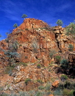 AUSTRALIA, Northern Territory, West MacDonnell Nat Park, STANLEY CHASM, rock formations, AUS200JPL