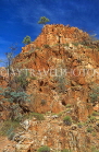 AUSTRALIA, Northern Territory, West MacDonnell Nat Park, Stanley Chasm, rock faces, AUS433JPL