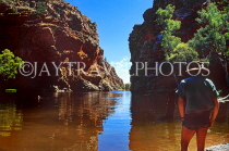 AUSTRALIA, Northern Territory, West MacDonnell National Park, Ellery Creek Big Hole, waterhole, AUS448JPL