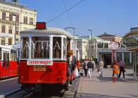 Austria, VIENNA, 'Oldtimer' Streetcar (for vintage tours), VIE249JPL