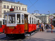 Austria, VIENNA, 'Oldtimer' Streetcar (for vintage tours), VIE250JPL