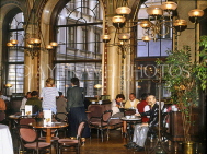 Austria, VIENNA, Cafe Central, traditional coffee house, interior, VIE234JPL