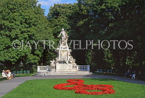 Austria, VIENNA, Imperial  Palace Gardens, Mozart Monument, VIE328JPL