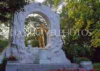 Austria, VIENNA, Johann Strauss Monument, at Stadpark (City Park), VIE330JPL