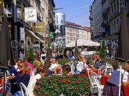 Austria, VIENNA, Karntner street, cafe scene, VIE206JPL