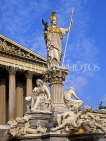 Austria, VIENNA, Parliament building and Athena statue, VIE298JPL