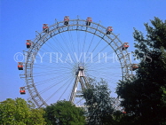 Austria, VIENNA, Prater Amusement Park, giant Ferris Wheel, VIE258JPL