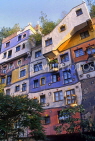 Austria, VIENNA, artist and architect Hundertwasser's work, Hundertwasser houses, VIE397JPL