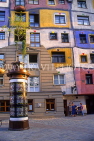 Austria, VIENNA, artist and architect Hundertwasser's work and houses, VIE398JPL