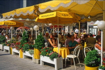 Austria, VIENNA, outdoor cafe scene, VIE221JPL