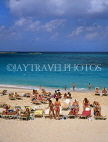 BAHAMAS, Paradise Island, beach and sunbathers, BAH353JPL