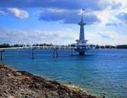 BAHAMAS, Paradise Island, old Coral World Underwater Observatory, BAH413JPL