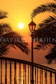 BAHRAIN, Al Jasra, house poolside bridge and sunset, BHR605JPL
