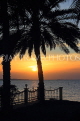 BAHRAIN, Al Jasra, sunset, view from seafront house terrace, BHR1814JPL