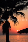 BAHRAIN, Al Jasra, sunset, view from seafront house terrace, BHR2450JPL