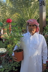 BAHRAIN, Budaiya, Farmers' Market, flower seller, BHR1025JPL