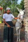 BAHRAIN, Budaiya, Farmers' Market, man with donkey, BHR2089JPL