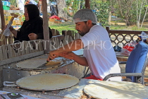 BAHRAIN, Budaiya, Farmers' Market, snaks stall, pancakes, BHR1270JPL