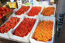 BAHRAIN, Budaiya, Farmers' Market, varities of tomatoes, BHR1258JPL