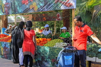 BAHRAIN, Budaiya, Farmers' Market, vegetable stalls, BHR1154JPLA