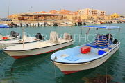 BAHRAIN, Budaiya, seafront, 59th Avenue breakwater, harbour and boats, BHR1417JPL
