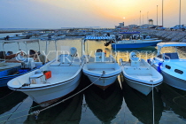 BAHRAIN, Budaiya, seafront, 59th Avenue breakwater, harbour and boats, BHR2094JPL