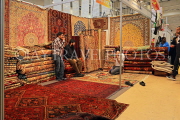 BAHRAIN, Manama, Bahrain Exhibition Centre, Autumn Fair, carpet stall, BHR1060JPL