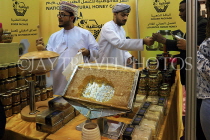 BAHRAIN, Manama, Bahrain Exhibition Centre, Autumn Fair, honey stall, honeycomb, BHR2184JPL