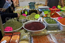 BAHRAIN, Manama, Bahrain Exhibition Centre, Autumn Fair, spice stall, BHR2159JPL