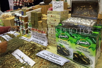 BAHRAIN, Manama, Bahrain Exhibition Centre, Autumn Fair, stall, dried herbs, BHR2188JPL