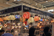 BAHRAIN, Manama, Bahrain Exhibition Centre, Autumn Fair, stalls, lampshades, BHR1189JPL