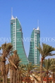 BAHRAIN, Manama, Bahrain Financial Harbour towers, BHR202JPL