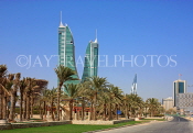 BAHRAIN, Manama, Bahrain Financial Harbour towers, BHR354JPL
