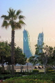 BAHRAIN, Manama, Bahrain Financial Harbour towers, view from Bahrain Bay, BHR1918JPL