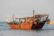 BAHRAIN, Manama, Financial Harbour area, traditional fishing boats (dhows), BHR759JPL
