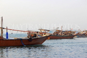BAHRAIN, Manama, Financial Harbour area, traditional fishing boats (dhows), BHR780JPL