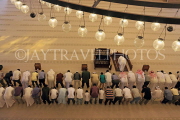 BAHRAIN, Manama, Grand Mosque (Al-Fateh Mosque), people praying, BHR878JPL