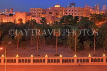 BAHRAIN, Manama, Gudaibiya Palace (Al-Qudaibiya), night view, BHR943JPL