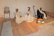 BAHRAIN, Manama, Hoora, Bahrain National Museum, Bahara (meeting place) scene, BHR976JPL