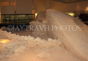 BAHRAIN, Manama, Hoora, Bahrain National Museum, reconstructed burial mound, BHR984JPL